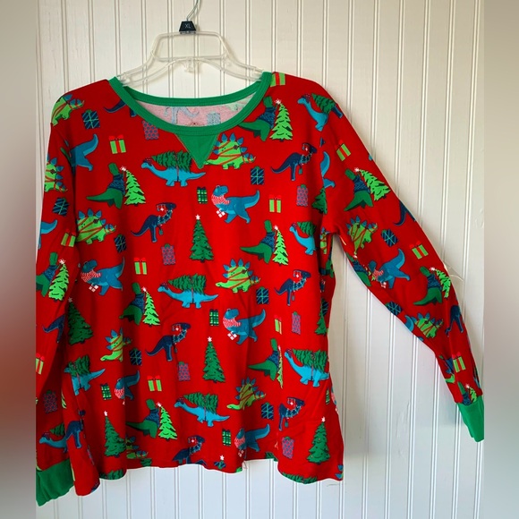 Dinosaur Christmas Shirt (XXL) Listed as Women’s- But Anyone can Enjoy - Picture 1 of 6